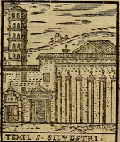 An illustration from Trattato nuouo delle cose maravigliose dell'alma città di Roma : ornato de molte figure, nel quale si discorre de 300. & più chiese (1610)