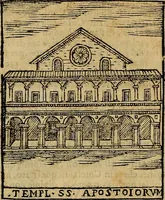 Picture 52 of 258 from Trattato nuouo delle cose maravigliose dell'alma città di Roma : ornato de molte figure, nel quale si discorre de 300. & più chiese (1610), leaf 96