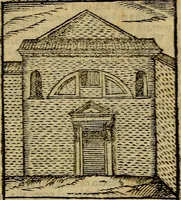An illustration from Trattato nuouo delle cose maravigliose dell'alma città di Roma : ornato de molte figure, nel quale si discorre de 300. & più chiese (1610)