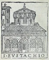 An illustration from Trattato nuouo delle cose marauigliose dell'alma città di Roma : ornato de molte figure, nel quale si discorre di 300.e piu chiese (1625)