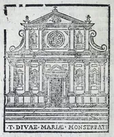 An illustration from Trattato nuouo delle cose marauigliose dell'alma città di Roma : ornato de molte figure, nel quale si discorre di 300.e piu chiese (1625)