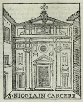 An illustration from Trattato nuouo delle cose marauigliose dell'alma città di Roma : ornato de molte figure, nel quale si discorre di 300.e piu chiese (1625)