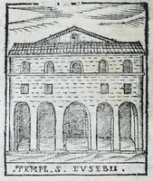 An illustration from Trattato nuouo delle cose marauigliose dell'alma città di Roma : ornato de molte figure, nel quale si discorre di 300.e piu chiese (1625)