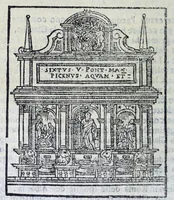An illustration from Trattato nuouo delle cose marauigliose dell'alma città di Roma : ornato de molte figure, nel quale si discorre di 300.e piu chiese (1625)
