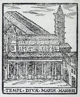 An illustration from Trattato nuouo delle cose marauigliose dell'alma città di Roma : ornato de molte figure, nel quale si discorre di 300.e piu chiese (1625)