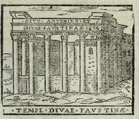 An illustration from Trattato nuouo delle cose marauigliose dell'alma città di Roma : ornato de molte figure, nel quale si discorre di 300.e piu chiese (1625)