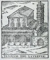 An illustration from Trattato nuouo delle cose marauigliose dell'alma città di Roma : ornato de molte figure, nel quale si discorre di 300.e piu chiese (1625)