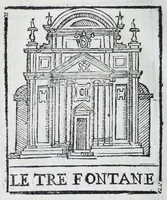 An illustration from Trattato nuouo delle cose marauigliose dell'alma città di Roma : ornato de molte figure, nel quale si discorre di 300.e piu chiese (1625)
