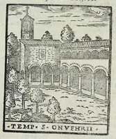 An illustration from Trattato nuouo delle cose marauigliose dell'alma città di Roma : ornato de molte figure, nel quale si discorre di 300.e piu chiese (1625)