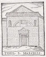 An illustration from Trattato nuouo delle cose marauigliose dell'alma città di Roma : ornato de molte figure, nel quale si discorre de 300 & più chiese (1615)