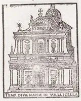 An illustration from Trattato nuouo delle cose marauigliose dell'alma città di Roma : ornato de molte figure, nel quale si discorre de 300 & più chiese (1615)