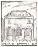 Picture 32 of 71 from Trattato nuouo delle cose marauigliose dell'alma città di Roma : ornato de molte figure, nel quale si discorre de 300 & più chiese (1615), leaf 190