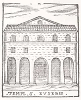 Picture 33 of 71 from Trattato nuouo delle cose marauigliose dell'alma città di Roma : ornato de molte figure, nel quale si discorre de 300 & più chiese (1615), leaf 194