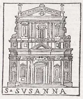 An illustration from Trattato nuouo delle cose marauigliose dell'alma città di Roma : ornato de molte figure, nel quale si discorre de 300 & più chiese (1615)