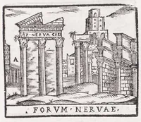 An illustration from Trattato nuouo delle cose marauigliose dell'alma città di Roma : ornato de molte figure, nel quale si discorre de 300 & più chiese (1615)