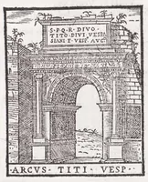 An illustration from Trattato nuouo delle cose marauigliose dell'alma città di Roma : ornato de molte figure, nel quale si discorre de 300 & più chiese (1615)