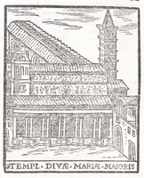 An illustration from Trattato nuouo delle cose marauigliose dell'alma città di Roma : ornato de molte figure, nel quale si discorre de 300 & più chiese (1615)