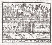 An illustration from Trattato nuouo delle cose marauigliose dell'alma città di Roma : ornato de molte figure, nel quale si discorre de 300 & più chiese (1615)