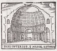 Picture 67 of 71 from Trattato nuouo delle cose marauigliose dell'alma città di Roma : ornato de molte figure, nel quale si discorre de 300 & più chiese (1615), leaf 409