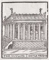 An illustration from Trattato nuouo delle cose marauigliose dell'alma città di Roma : ornato de molte figure, nel quale si discorre de 300 & più chiese (1615)