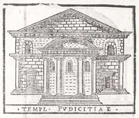 An illustration from Trattato nuouo delle cose marauigliose dell'alma città di Roma : ornato de molte figure, nel quale si discorre de 300 & più chiese (1615)