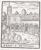 An illustration from Trattato nuouo delle cose marauigliose dell'alma città di Roma : ornato de molte figure, nel quale si discorre de 300 & più chiese (1615)