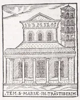 An illustration from Trattato nuouo delle cose marauigliose dell'alma città di Roma : ornato de molte figure, nel quale si discorre de 300 & più chiese (1615)