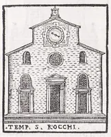 An illustration from Trattato nuouo delle cose marauigliose dell'alma città di Roma : ornato de molte figure, nel quale si discorre de 300 & più chiese (1615)