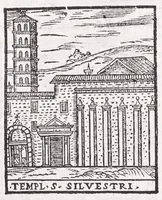 An illustration from Trattato nuouo delle cose marauigliose dell'alma città di Roma : ornato de molte figure, nel quale si discorre de 300 & più chiese (1615)