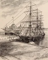 An illustration from Travellers' guide, New York (1883)