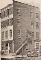 An illustration from Travellers' guide, New York (1883)