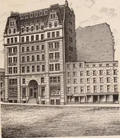 An illustration from Travellers' guide, New York (1883)