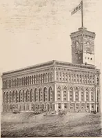 An illustration from Travellers' guide, New York (1883)