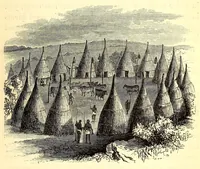 An illustration from Travels and discoveries in North and Central Africa : being a journal of an expedition undertaken under the auspices of H.B.M.'s government in the years 1849-1855 (1857)