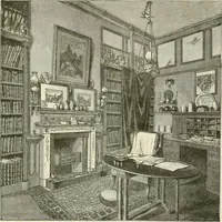 An illustration from Travels in South Kensington, with notes on Decorative art and architecture in England (1882)