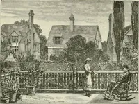 An illustration from Travels in South Kensington, with notes on Decorative art and architecture in England (1882)
