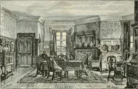 An illustration from Travels in South Kensington, with notes on Decorative art and architecture in England (1882)