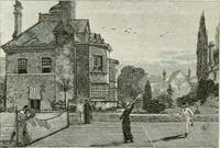 An illustration from Travels in South Kensington, with notes on Decorative art and architecture in England (1882)