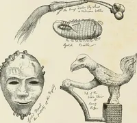 An illustration from Travels in South Kensington, with notes on Decorative art and architecture in England (1882)