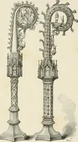 An illustration from Travels in South Kensington, with notes on Decorative art and architecture in England (1882)
