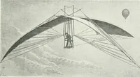 An illustration from Travels in space; a history of aerial navigation (1902)