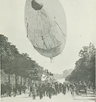 An illustration from Travels in space; a history of aerial navigation (1902)