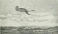 An illustration from Travels in space; a history of aerial navigation (1902)