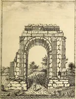 An illustration from Travels through Spain, in the years 1775 and 1776. In which several monuments of Roman and Moorish architecture are illustrated by accurate drawings taken on the spot (1779)