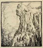 An illustration from The Treasure chest for California boys and girls (1926)