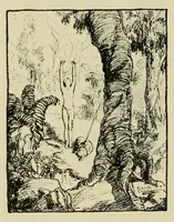 An illustration from The Treasure chest for California boys and girls (1926)