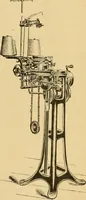 An illustration from A treatise, giving a thorough description of the properties and supply of the fibres, as well as the various processes required for converting wool, cotton, silk from fibre to finished goods, covering both woven and knit goods ... construction of the most modern improvements to preparatory machinery ... accessories relating to construction and equipment of modern textile manufacturing plants .. (1895)