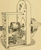 An illustration from A treatise, giving a thorough description of the properties and supply of the fibres, as well as the various processes required for converting wool, cotton, silk from fibre to finished goods, covering both woven and knit goods ... construction of the most modern improvements to preparatory machinery ... accessories relating to construction and equipment of modern textile manufacturing plants .. (1895)
