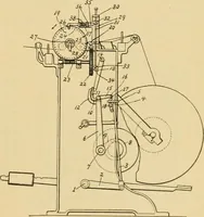 An illustration from A treatise, giving a thorough description of the properties and supply of the fibres, as well as the various processes required for converting wool, cotton, silk from fibre to finished goods, covering both woven and knit goods ... construction of the most modern improvements to preparatory machinery ... accessories relating to construction and equipment of modern textile manufacturing plants .. (1895)