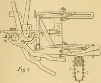 An illustration from A treatise, giving a thorough description of the properties and supply of the fibres, as well as the various processes required for converting wool, cotton, silk from fibre to finished goods, covering both woven and knit goods ... construction of the most modern improvements to preparatory machinery ... accessories relating to construction and equipment of modern textile manufacturing plants .. (1895)